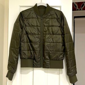 Lululemon reversible bomber jacket